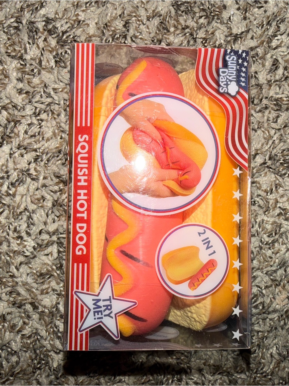 Sunny Days - Hot Dog Squishy Toy
